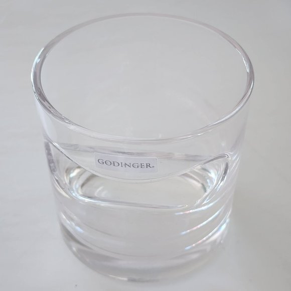 Godinger Cigar Whiskey Old Fashioned Glass Hand Made 12oz Drinkware - Picture 2 of 11